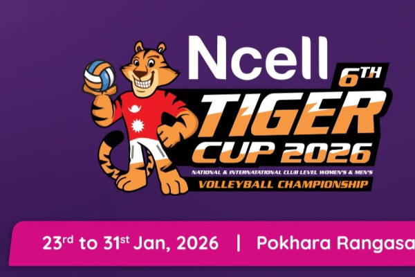 छैठौं टाइगर कपमा एनसेलको सहकार्य